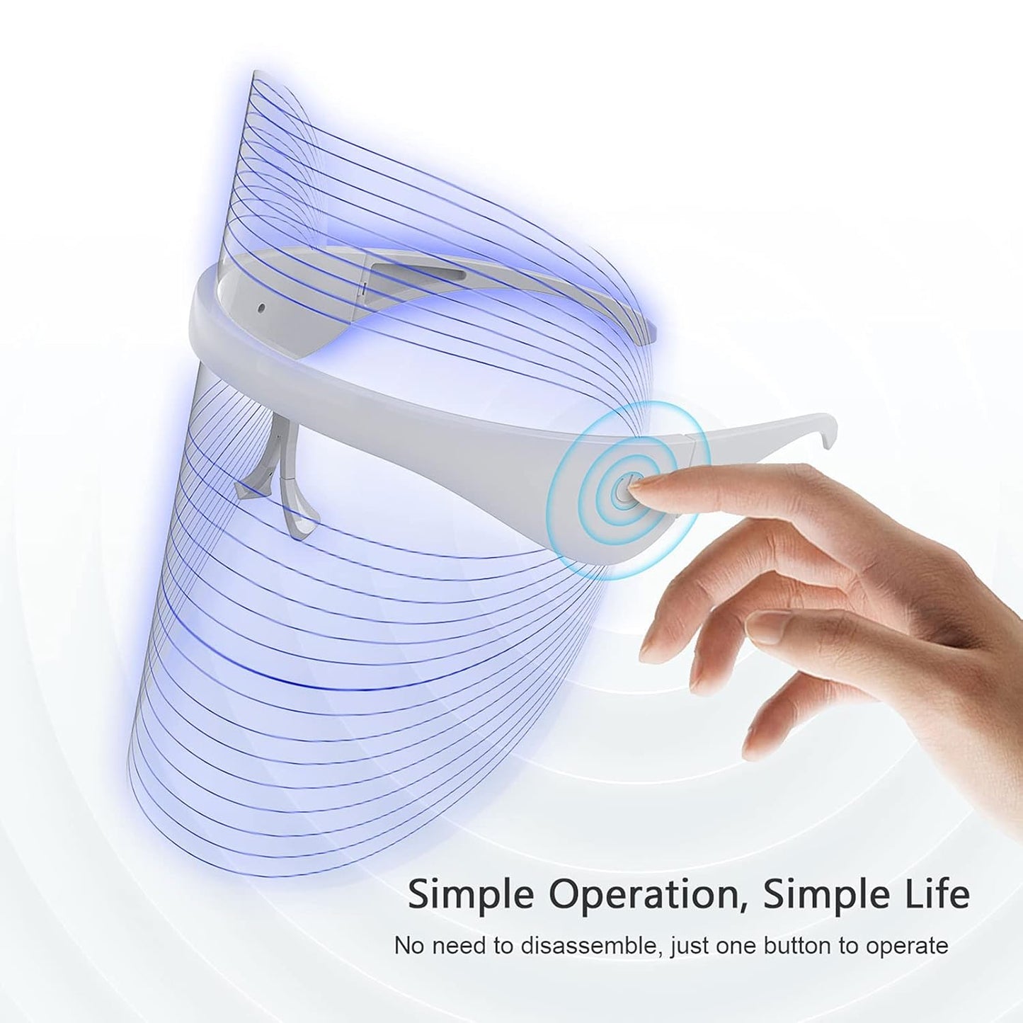 ANTI AGEING LED FACE MASK FOR FAIRER GLOWING SKIN