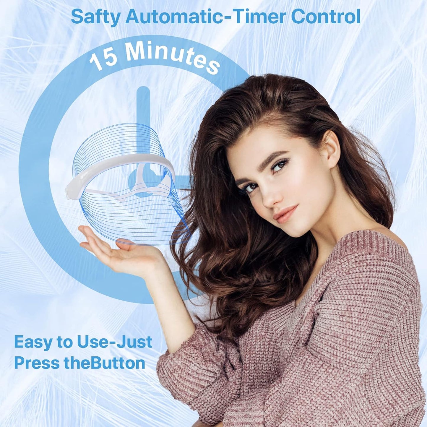 ANTI AGEING LED FACE MASK FOR FAIRER GLOWING SKIN