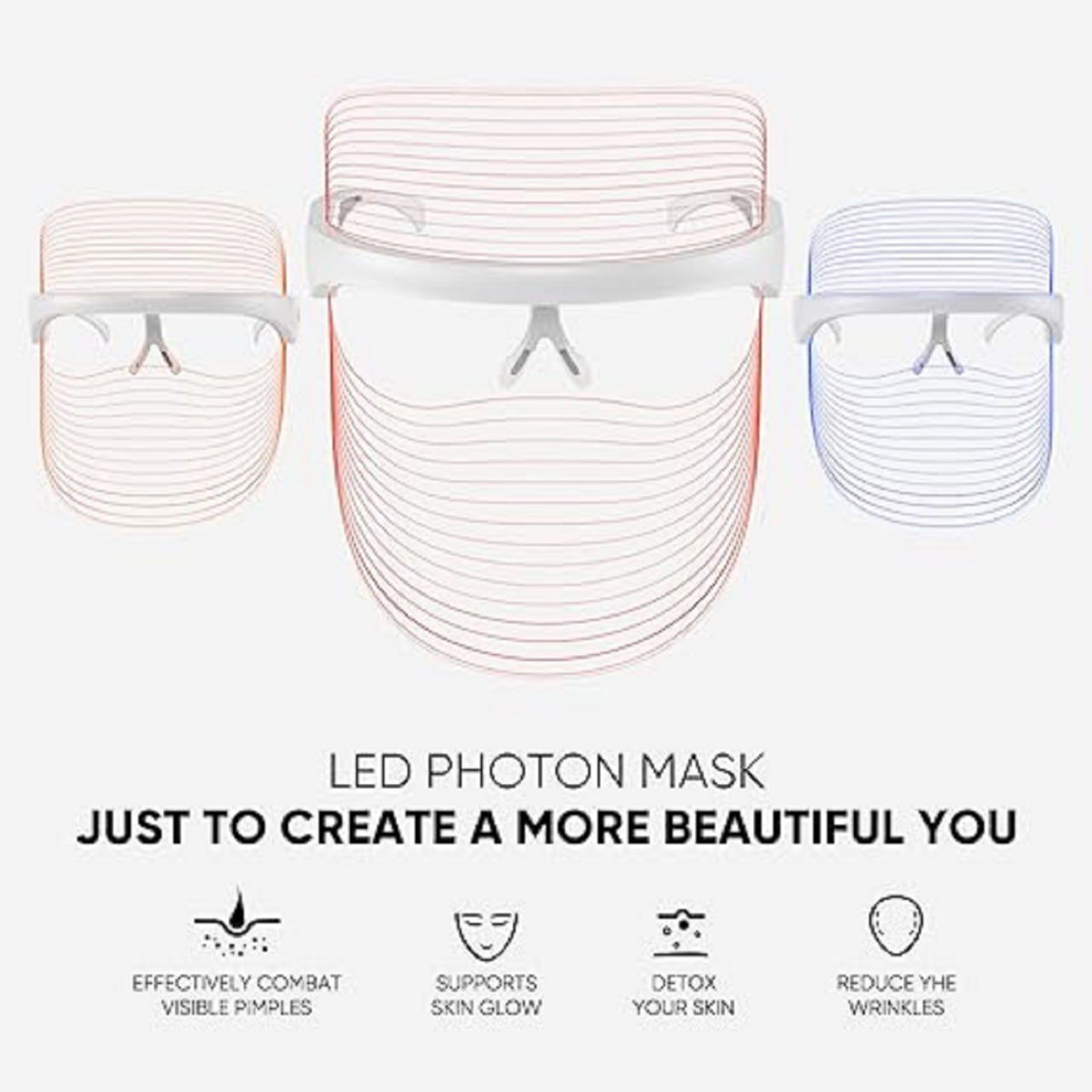 ANTI AGEING LED FACE MASK FOR FAIRER GLOWING SKIN
